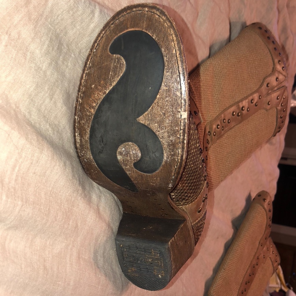 Corral Jute And Python Corral Boots - image 2